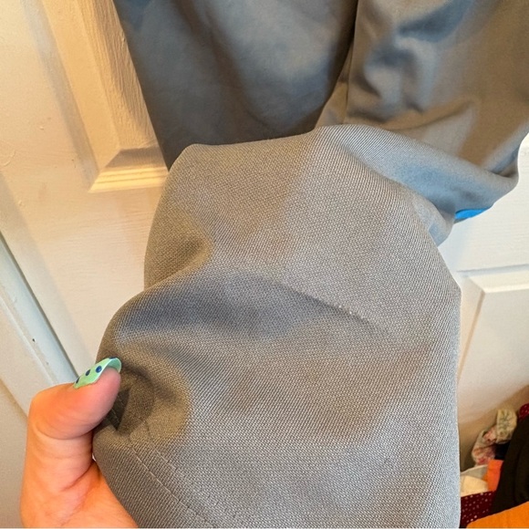 Vintage Y2K Big Flirt Gray And Baby Blue Cargo Track Pants - Size Small - Picture 5 of 10